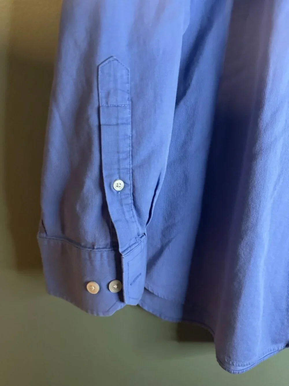 Banana Republic Men’s XXL Blue Button Down Shirt Cotton Classic Casual